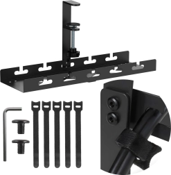 Подмасов кабелен органайзер с бързозаключваща скоба 40 см