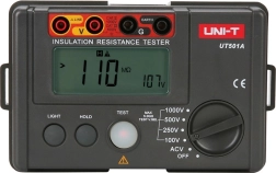 Тестер за изолационно съпротивление UNI‑T UT501A