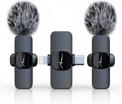 Безжичен двоен лавалиерен микрофонен комплект MICRO‑MIC DUO MT416