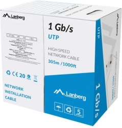 UTP LAN cable 305m CCA grey