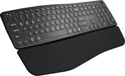 Безжична ергономична клавиатура NATEC Porifera с Bluetooth и 2,4 GHz