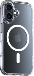 Torras Diamond‑Mag Case for iPhone 16 Plus Clear