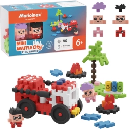 Mini Waffle City пожарна кола 80 части Marioinex