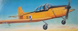 Пластмасов модел на самолет Fokker S-11 Instructor 1:40