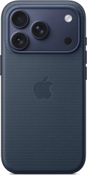 TechWoven textile case with MagSafe for iPhone 17 Pro – Blue
