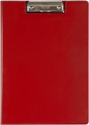 Plastic Double Folder A4 Classic Red