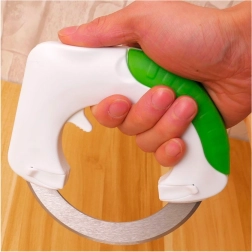 Многофункционален кръгъл нож за пица, месо и зеленчуци