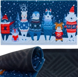 Christmas Entrance Doormat Ruhhy 75 × 45 cm