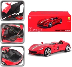 Bburago Ferrari Monza SP1 червен модел на кола 1:18