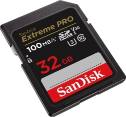 Карта памет SanDisk Extreme Pro SDHC 32 GB UHS-I U3 V30 100/90 MB/s
