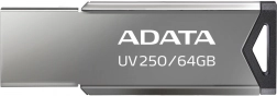 USB флаш диск ADATA UV250 64GB метален USB 2.0