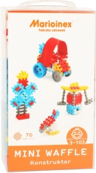 Конструкторни блокчета Mini Wafle 70 бр. за момчета Marioinex
