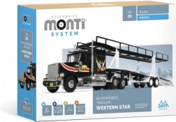 Конструктор Monti System Autorodeo Trailer Western Star