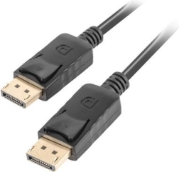 DisplayPort cable 1.8 m (DP–DP), 4K, black