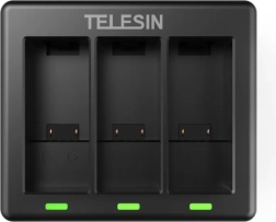 Трислотно зарядно устройство за GoPro Hero 12/11/10/9