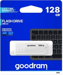 Флашка Goodram UME2 128GB USB 2.0 бяла