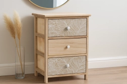 Chest of drawers with 3 drawers Luiza 40 × 29 × 58 cm
