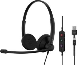 EPOS Impact 100 MS Stereo Headset USB-C/USB-A