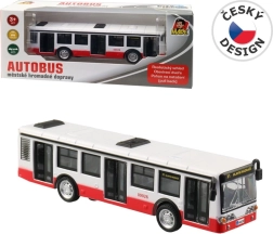 Метален автобус с обратно движение и отварящи се врати