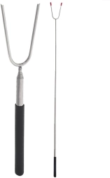 Telescopic roasting fork 24.5–86 cm