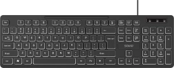 Кабелна клавиатура с LED подсветка KB-04