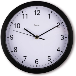 Elba Wall Clock 25 cm black