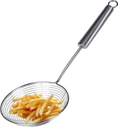 Неръждаема решетъчна лъжица 37 см