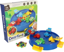 Игра на сръчност Гладни жаби за 4 играчи 3+ синя