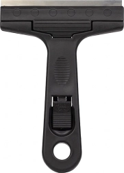 Universal scraper for glass and cooktops with replaceable blades