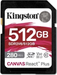 Карта памет SD 512GB Canvas React Plus