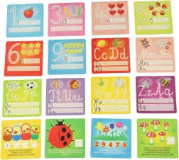 Alexander писане и изтриване – образователни карти 5+