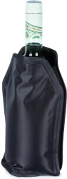 Cooling bottle sleeve, black 22 cm
