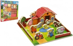 Дървена ферма Моите първи животни