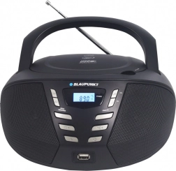 Бумбокс FM CD/MP3/USB/AUX черен