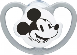 Залъгалка NUK Perfect Match Air DISNEY MICKEY MOUSE, силиконова, 0–6 месеца, сива