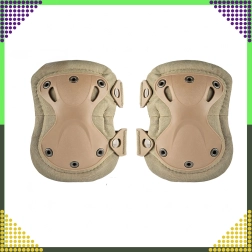 Tactical knee and elbow pad set with quick-release