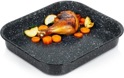 Гранитна правоъгълна тава за печене GRANDE 3 л, 29,5 × 26 × 4,5 см
