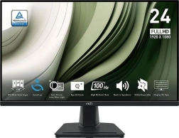MSI монитор 23,8″ LED Full HD 100 Hz – черен
