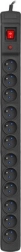 ARMAC M12/16A surge protection power strip for 19" rack, 1.5 m, black (12 sockets)