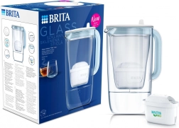 Стъклена филтрираща кана 2,5 л + 1 вложка BRITA MAXTRA PRO Pure Performance