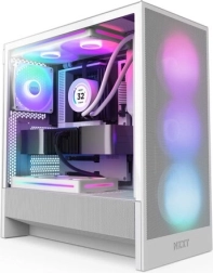 Компютърна кутия NZXT H5 Flow RGB Бяла