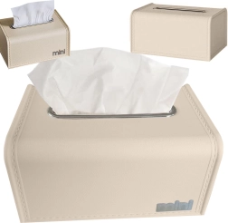 Кутия за кърпички с метална пружина