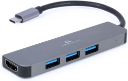 USB‑C хъб с HDMI и 3× USB 3.0