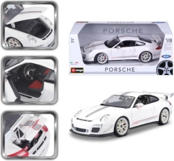 Метален модел Porsche 911 GT3 RS 4.0 1:18 – Bburago, бял