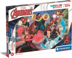 Блестящ пъзел Marvel Avengers 104 части