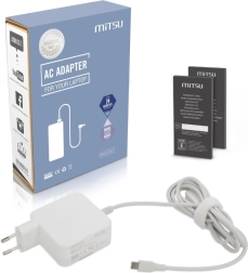 White USB Type C Charger 45W
