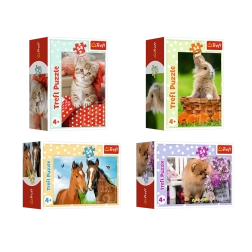 Минипъзел 54 части с малки животни