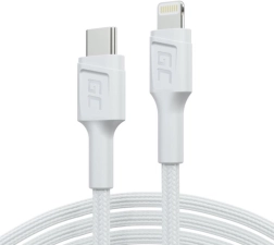 PowerStream USB-C to Lightning Cable 1m MFI, PD, white