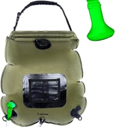 Соларен къмпинг душ 20 л с термометър