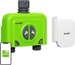 Интелигентен Wi‑Fi контролер за напояване за 2 зони с шлюз RAINPOINT